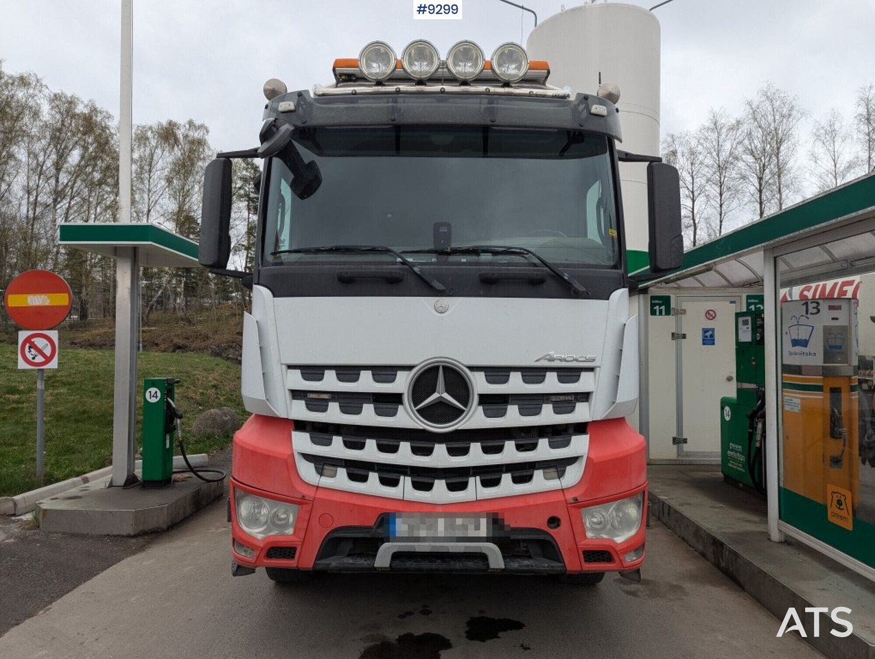 Ciągnik siodłowy Tractor Unit Mercedes-Benz Arocs 3351 6x4 with tipper trailer: zdjęcie 12