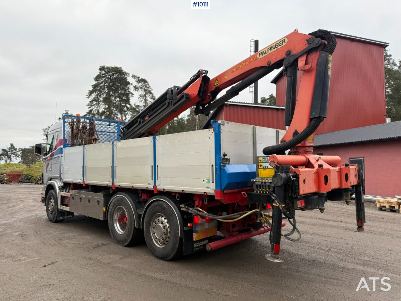 Tipper and crane truck Scania G400 with Palfinger PK 18002-EH rear-mounted crane - Inna maszyna: zdjęcie 3 Tipper and crane truck Scania G400 with Palfinger PK 18002-EH rear-mounted crane - Inna maszyna: zdjęcie 3