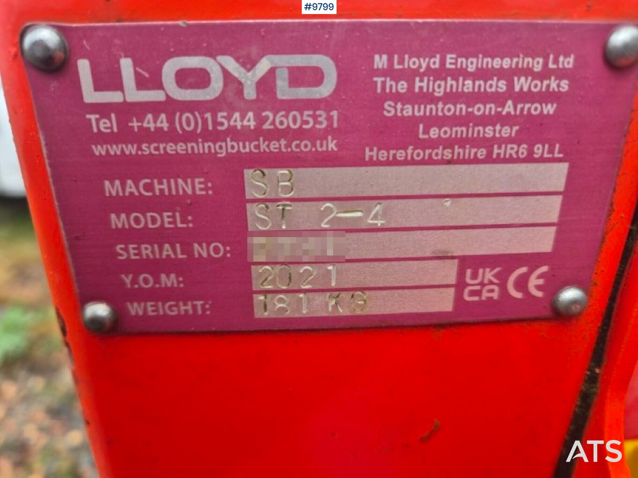 Łyżka do sortowania Sorting bucket Rotastar ST 2-4 S40: zdjęcie 6 Łyżka do sortowania Sorting bucket Rotastar ST 2-4 S40: zdjęcie 6