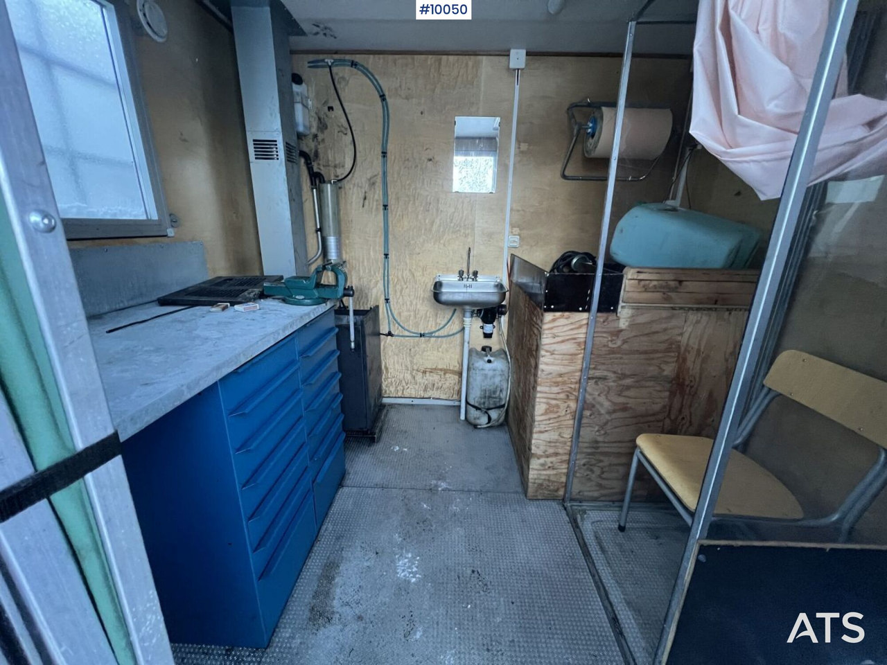 Staff cabin - Arbetsvagnar MR 4510 - Kontener budowlany, Przyczepa: zdjęcie 4 Staff cabin - Arbetsvagnar MR 4510 - Kontener budowlany, Przyczepa: zdjęcie 4