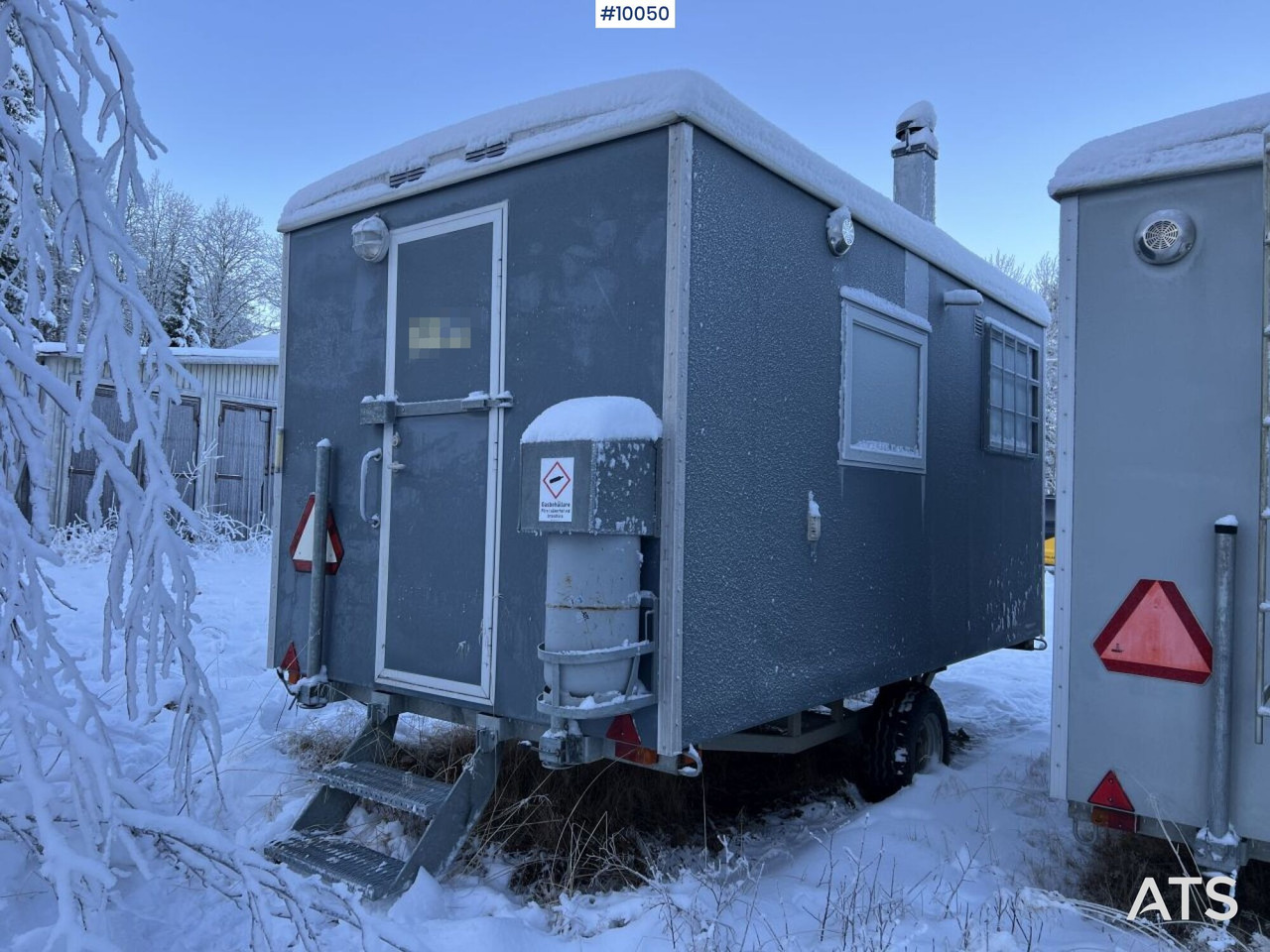 Staff cabin - Arbetsvagnar MR 4510 - Kontener budowlany, Przyczepa: zdjęcie 3 Staff cabin - Arbetsvagnar MR 4510 - Kontener budowlany, Przyczepa: zdjęcie 3