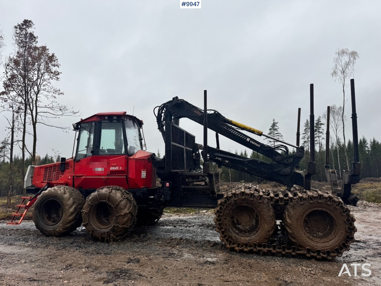 Valmet 860 forwarder (VIDEO) - Forwarder: zdjęcie 3 Valmet 860 forwarder (VIDEO) - Forwarder: zdjęcie 3
