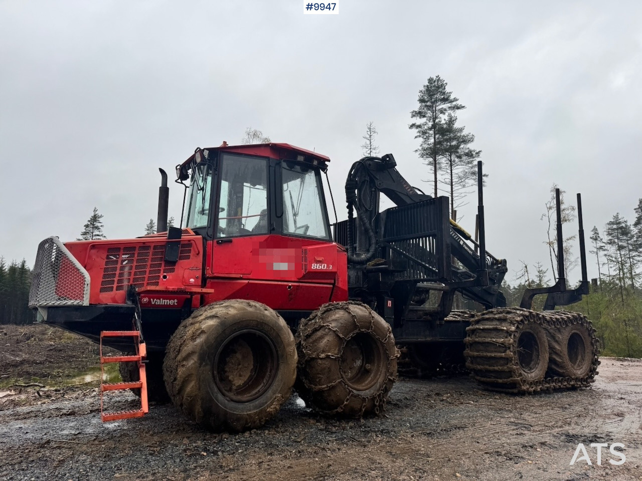 Valmet 860 forwarder (VIDEO) - Forwarder: zdjęcie 2 Valmet 860 forwarder (VIDEO) - Forwarder: zdjęcie 2