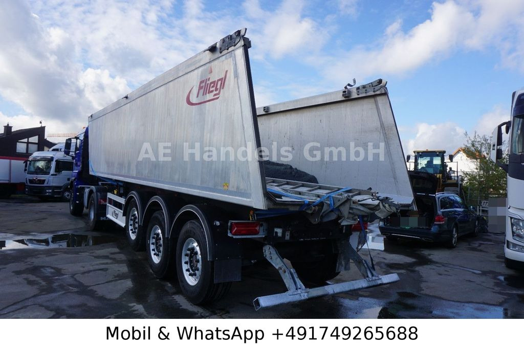 Fliegl DHKA 390 Alu *40m³/1.Liftachse/Alcoa/Podest - Naczepa wywrotka: zdjęcie 5 Fliegl DHKA 390 Alu *40m³/1.Liftachse/Alcoa/Podest - Naczepa wywrotka: zdjęcie 5