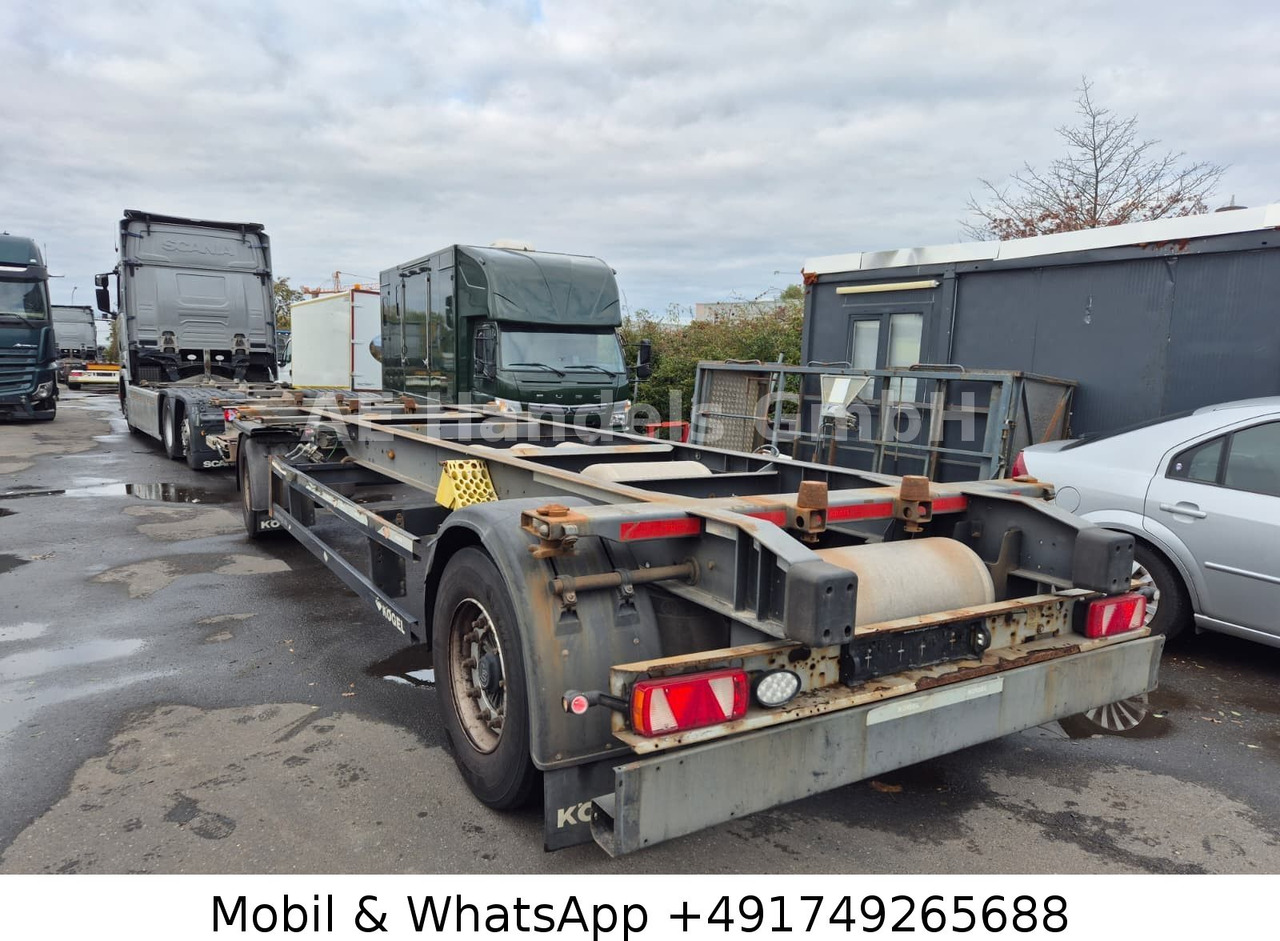 Kögel AW 18 BDF Drehschemel *Scheibenbremsen/Vollluft - Przyczepa kontenerowiec/ System wymienny: zdjęcie 4 Kögel AW 18 BDF Drehschemel *Scheibenbremsen/Vollluft - Przyczepa kontenerowiec/ System wymienny: zdjęcie 4