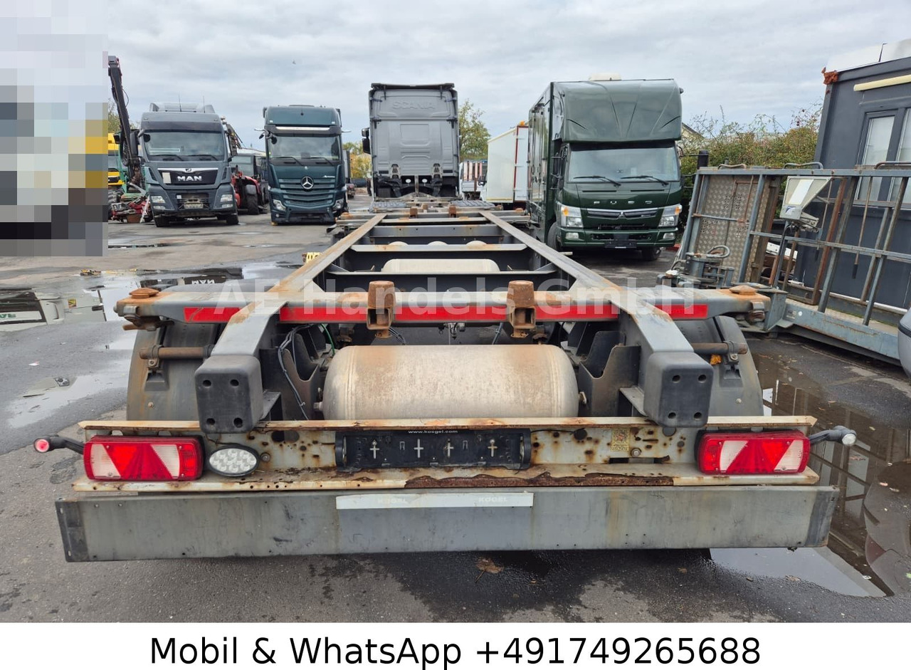 Kögel AW 18 BDF Drehschemel *Scheibenbremsen/Vollluft - Przyczepa kontenerowiec/ System wymienny: zdjęcie 3 Kögel AW 18 BDF Drehschemel *Scheibenbremsen/Vollluft - Przyczepa kontenerowiec/ System wymienny: zdjęcie 3