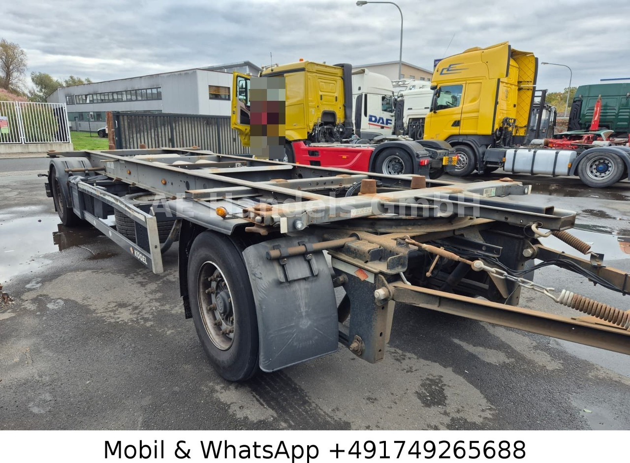 Kögel AW 18 BDF Drehschemel *Scheibenbremsen/Vollluft - Przyczepa kontenerowiec/ System wymienny: zdjęcie 1 Kögel AW 18 BDF Drehschemel *Scheibenbremsen/Vollluft - Przyczepa kontenerowiec/ System wymienny: zdjęcie 1