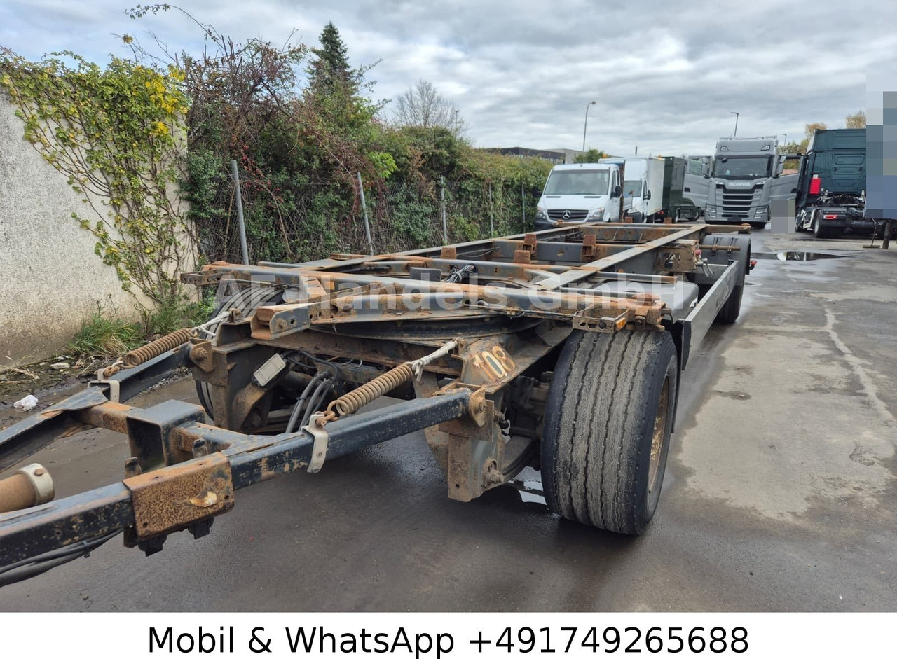 Krone AZW 18 BDF Drehschermel*Scheibenbremsen/VollLuft - Przyczepa kontenerowiec/ System wymienny: zdjęcie 1 Krone AZW 18 BDF Drehschermel*Scheibenbremsen/VollLuft - Przyczepa kontenerowiec/ System wymienny: zdjęcie 1