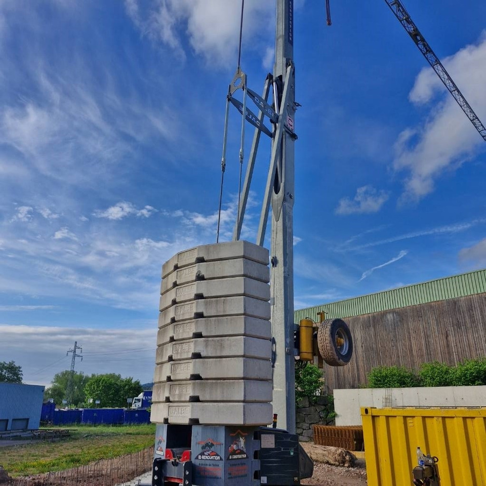 Dalbe Dalbe DB 50 1er Main /Certificat CE Non Endommagée - Żuraw szybkomontujący: zdjęcie 3 Dalbe Dalbe DB 50 1er Main /Certificat CE Non Endommagée - Żuraw szybkomontujący: zdjęcie 3