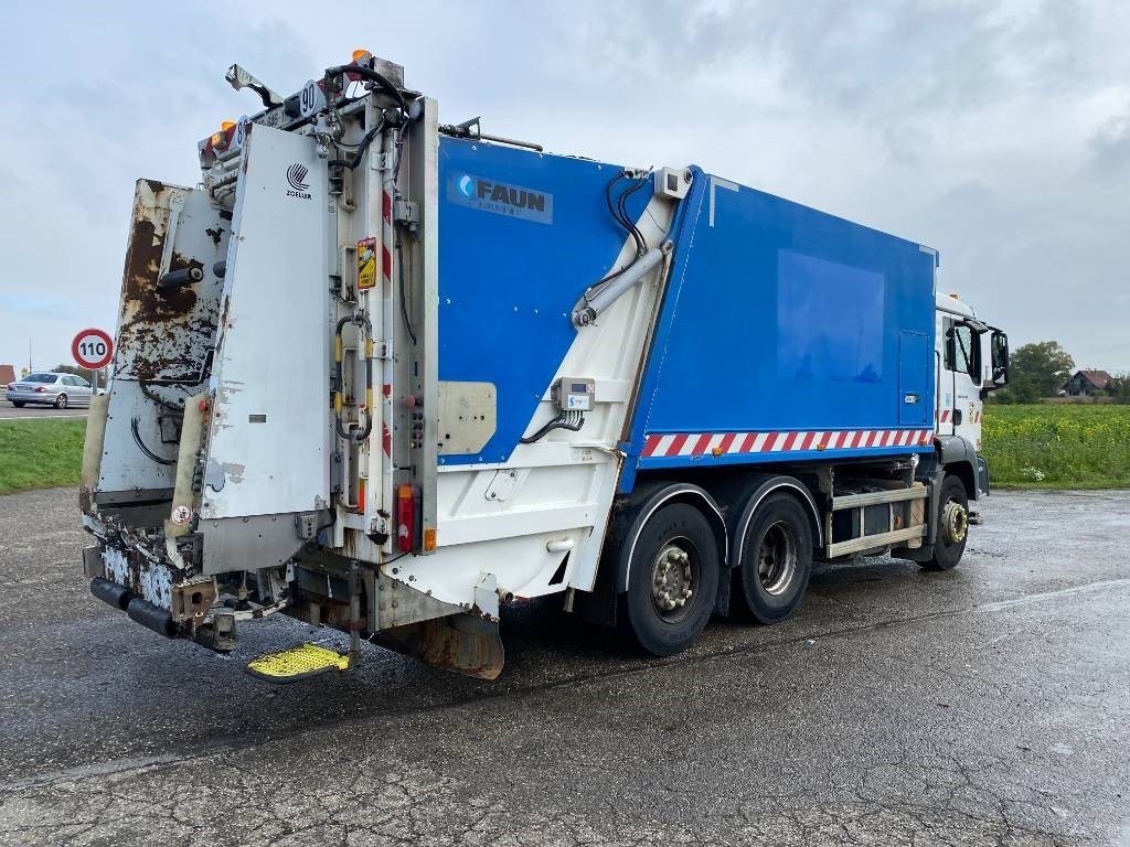 MAN TGS 26.360-6x2 FAUN VR5Z/ZÖLLER endommagé - Śmieciarka: zdjęcie 5 MAN TGS 26.360-6x2 FAUN VR5Z/ZÖLLER endommagé - Śmieciarka: zdjęcie 5