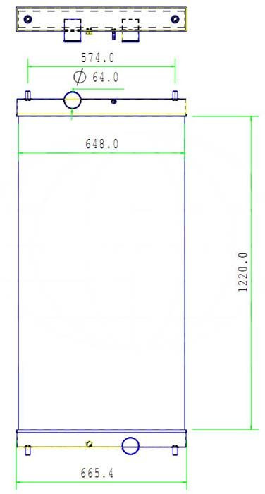 RADIATORE CUMMINS GENERATOR QSX-15G8 TRANSPRO 0130-6299 - Chłodnica: zdjęcie 1 RADIATORE CUMMINS GENERATOR QSX-15G8 TRANSPRO 0130-6299 - Chłodnica: zdjęcie 1