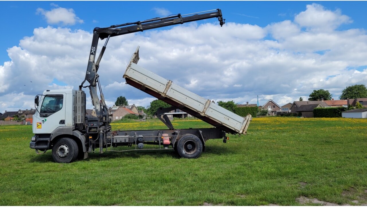 Renault Kerax 270 4x2 Euro 2 Tipper Truck Crane HIAB - Wywrotka, Samochod ciężarowy z HDS: zdjęcie 3 Renault Kerax 270 4x2 Euro 2 Tipper Truck Crane HIAB - Wywrotka, Samochod ciężarowy z HDS: zdjęcie 3