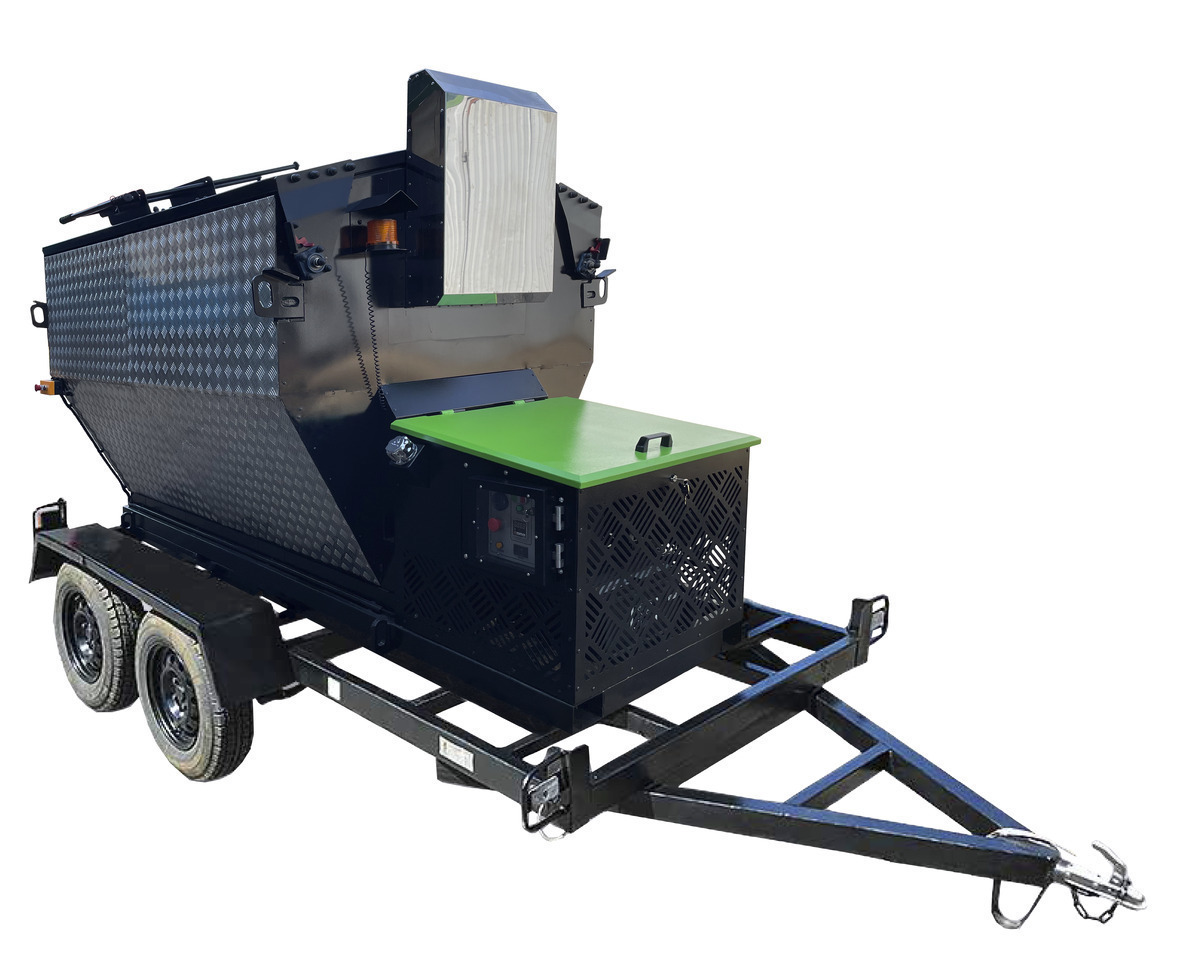 TICAB Asphalt Hot Box from the Manufacturer for 2,8 t, termiskais bunkurs asfaltam HB-2 - Maszyna drogowa: zdjęcie 4 TICAB Asphalt Hot Box from the Manufacturer for 2,8 t, termiskais bunkurs asfaltam HB-2 - Maszyna drogowa: zdjęcie 4