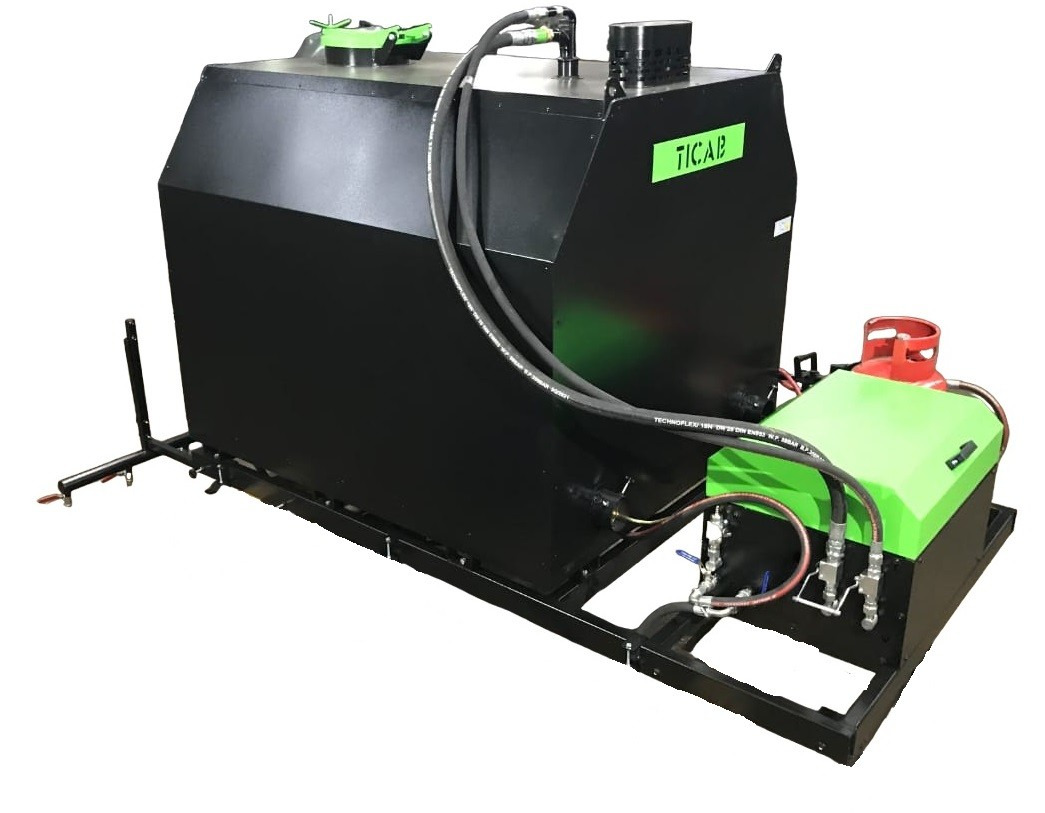TICAB Manufacturer, Bitumen Sprayer, Asphalt Distributor, 2000L - Skrapiarka: zdjęcie 1 TICAB Manufacturer, Bitumen Sprayer, Asphalt Distributor, 2000L - Skrapiarka: zdjęcie 1