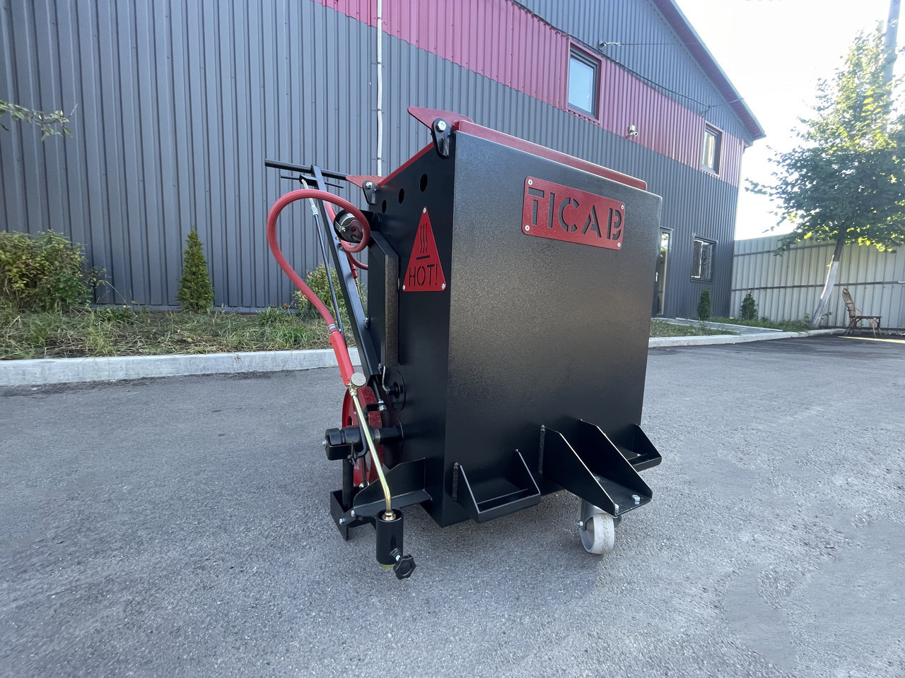 TICAB Mini Crack Sealing Machine , Hand Push Crack Fill Machine, Manufacturer - Skrapiarka: zdjęcie 3 TICAB Mini Crack Sealing Machine , Hand Push Crack Fill Machine, Manufacturer - Skrapiarka: zdjęcie 3