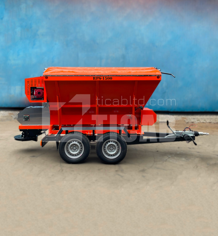 TICAB New Salt and Sand Spreader, Hopper spreader,Manufacturer, 1,5m³ - Naczepa taśmowa: zdjęcie 3 TICAB New Salt and Sand Spreader, Hopper spreader,Manufacturer, 1,5m³ - Naczepa taśmowa: zdjęcie 3