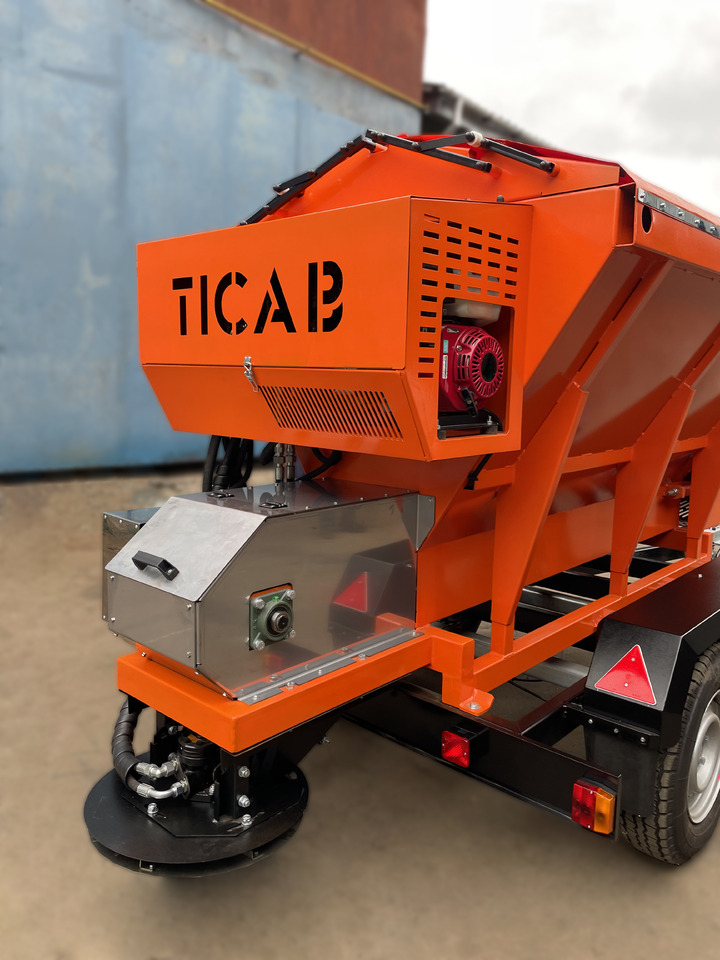 TICAB New Salt and Sand Spreader, Hopper spreader,Manufacturer, 1,5m³ - Naczepa taśmowa: zdjęcie 2 TICAB New Salt and Sand Spreader, Hopper spreader,Manufacturer, 1,5m³ - Naczepa taśmowa: zdjęcie 2