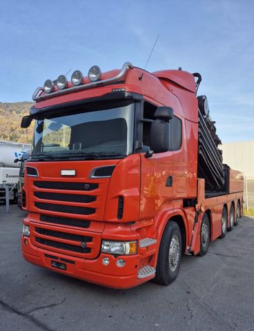 Scania R500 V8 LB10x4, E5, Effer 1750 8S, FLYJIB, 44m - Samochod ciężarowy z HDS: zdjęcie 3 Scania R500 V8 LB10x4, E5, Effer 1750 8S, FLYJIB, 44m - Samochod ciężarowy z HDS: zdjęcie 3