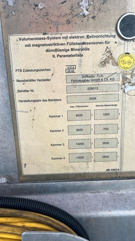 Schrader Treibstoff Diesel/Benzin, ADR, 4 Kammern, Sening - Naczepa cysterna: zdjęcie 5 Schrader Treibstoff Diesel/Benzin, ADR, 4 Kammern, Sening - Naczepa cysterna: zdjęcie 5