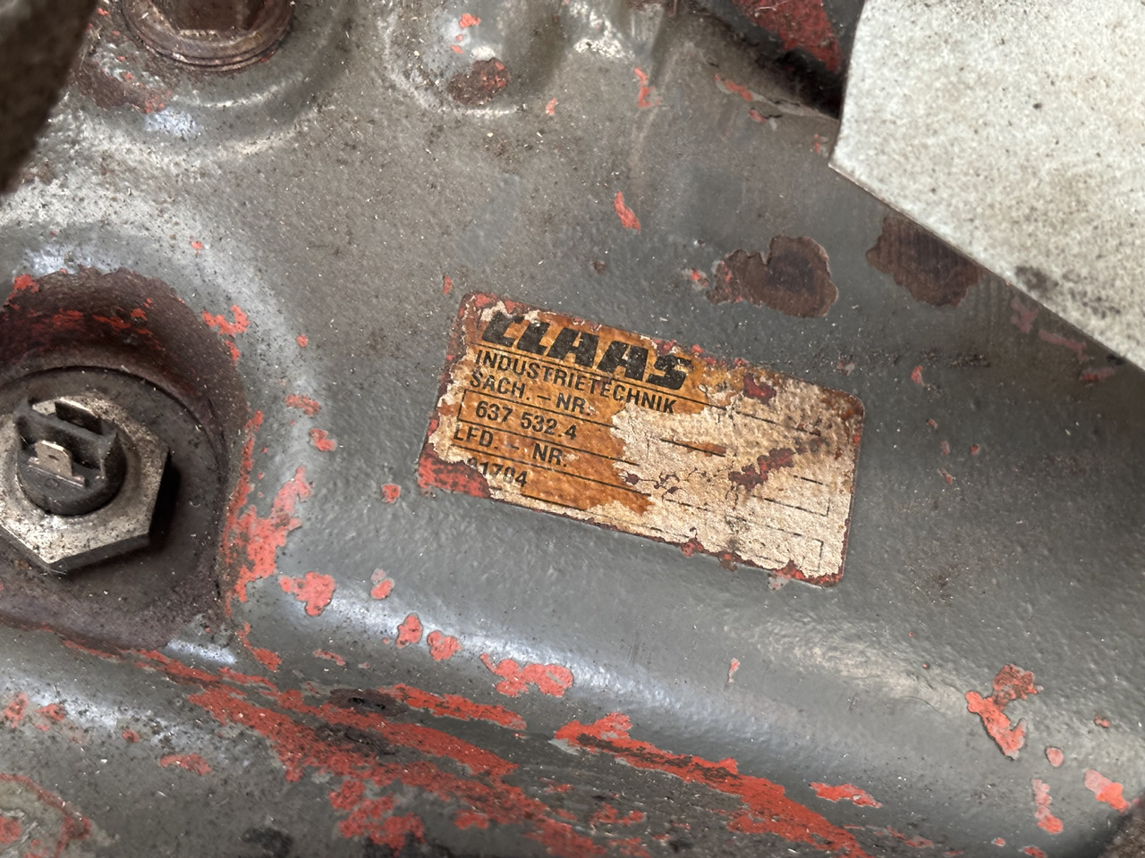 Claas 480 Obudowa Przekładni Skrzyni Biegów 0006375013 00 0637 501 3 - Skrzynia biegów i części do Maszyn rolniczych: zdjęcie 2 Claas 480 Obudowa Przekładni Skrzyni Biegów 0006375013 00 0637 501 3 - Skrzynia biegów i części do Maszyn rolniczych: zdjęcie 2