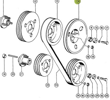 Claas Dominator 96 Koło Pasowe Przekładni Bębna 0006032350 0006032360 - Pasek do Maszyn rolniczych: zdjęcie 1 Claas Dominator 96 Koło Pasowe Przekładni Bębna 0006032350 0006032360 - Pasek do Maszyn rolniczych: zdjęcie 1
