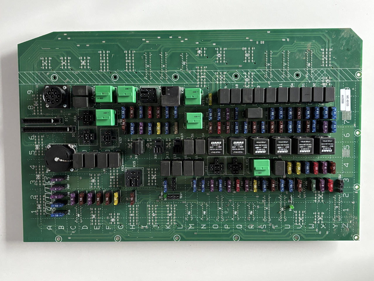 Claas Lexion 510 530 560 570 Płytka Bezpieczników Styków Modułów 0000153530 0000148031 - Bezpiecznik do Maszyn rolniczych: zdjęcie 5 Claas Lexion 510 530 560 570 Płytka Bezpieczników Styków Modułów 0000153530 0000148031 - Bezpiecznik do Maszyn rolniczych: zdjęcie 5