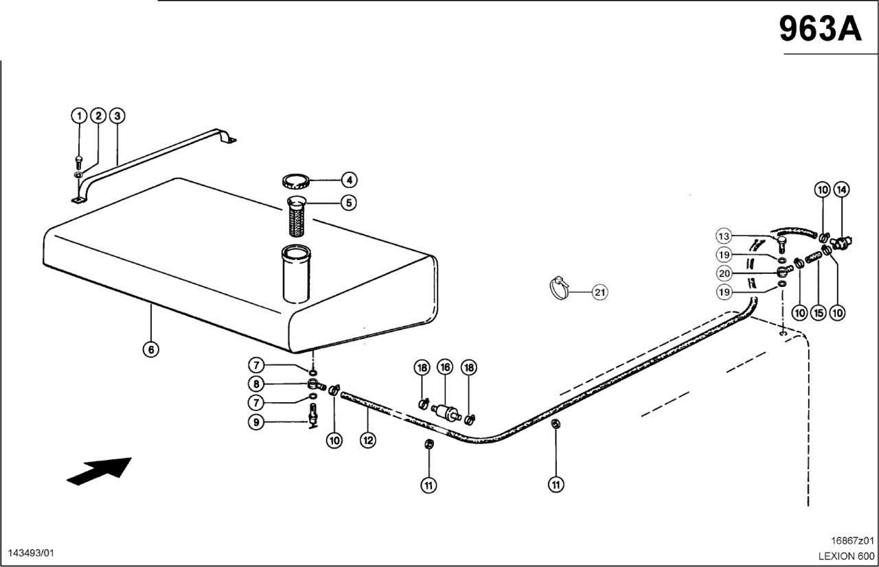 Claas Lexion 600 DODATKOWY ZBIORNIK 0007559190 (Dodatkowy zbiornik paliwa) - Zbiornik paliwa do Kombajnów zbożowych: zdjęcie 1 Claas Lexion 600 DODATKOWY ZBIORNIK 0007559190 (Dodatkowy zbiornik paliwa) - Zbiornik paliwa do Kombajnów zbożowych: zdjęcie 1