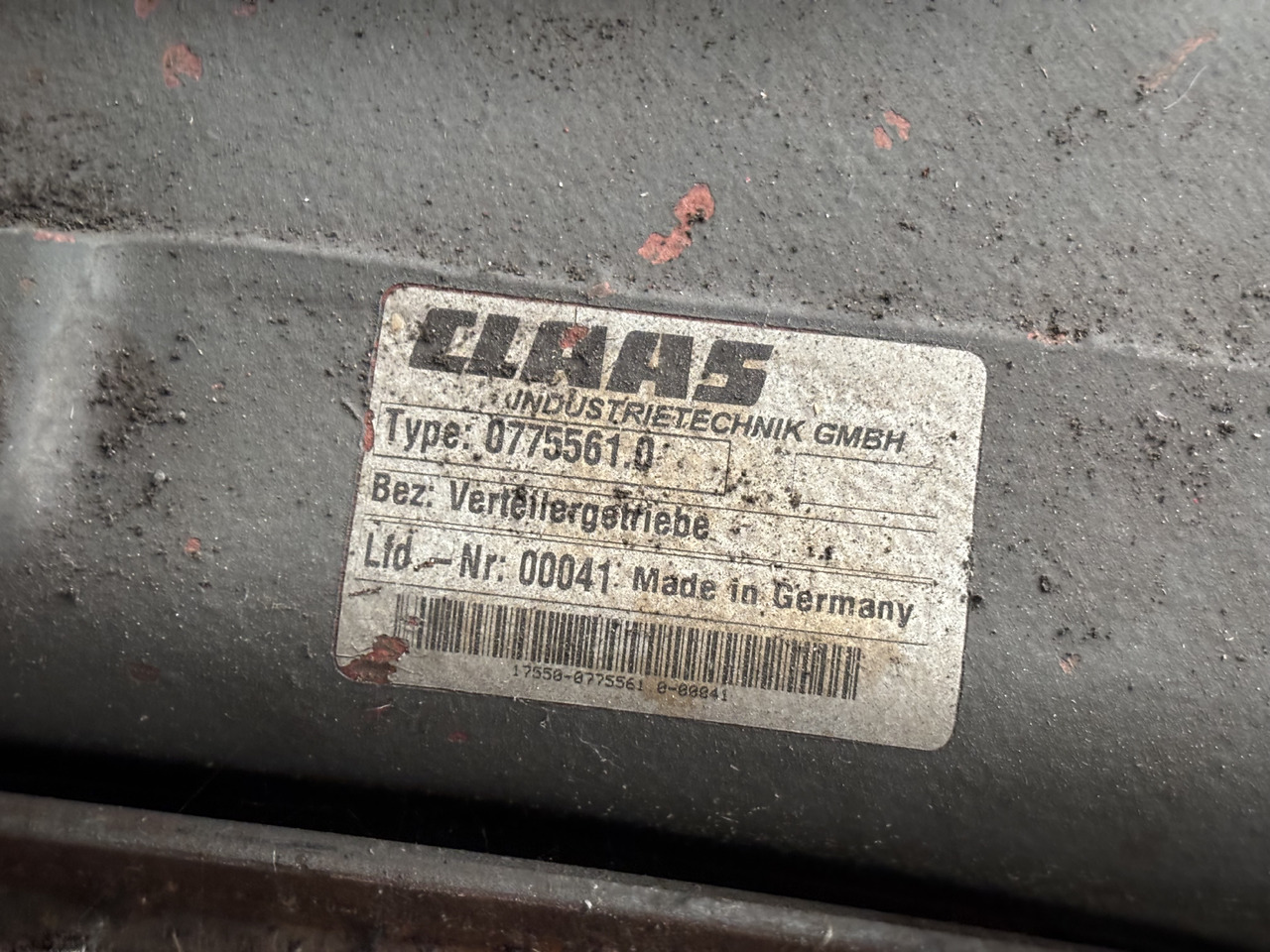 Claas Lexion 600 Przekładnia Odbioru Mocy Obudowa Wałek 0007699861 0007687692 0007703070 - Skrzynia biegów i części do Maszyn rolniczych: zdjęcie 2 Claas Lexion 600 Przekładnia Odbioru Mocy Obudowa Wałek 0007699861 0007687692 0007703070 - Skrzynia biegów i części do Maszyn rolniczych: zdjęcie 2