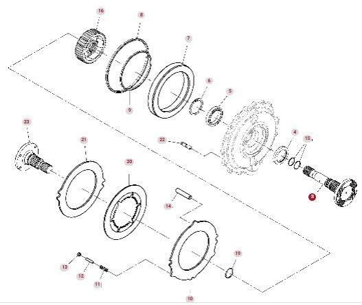 Fendt 930 933 936 939 942 GEN 7 Hamulec Wał Tłok Tarcz Hamulcowa Uchwyt CZĘŚCI - Tarcza hamulcowa do Maszyn rolniczych: zdjęcie 1 Fendt 930 933 936 939 942 GEN 7 Hamulec Wał Tłok Tarcz Hamulcowa Uchwyt CZĘŚCI - Tarcza hamulcowa do Maszyn rolniczych: zdjęcie 1