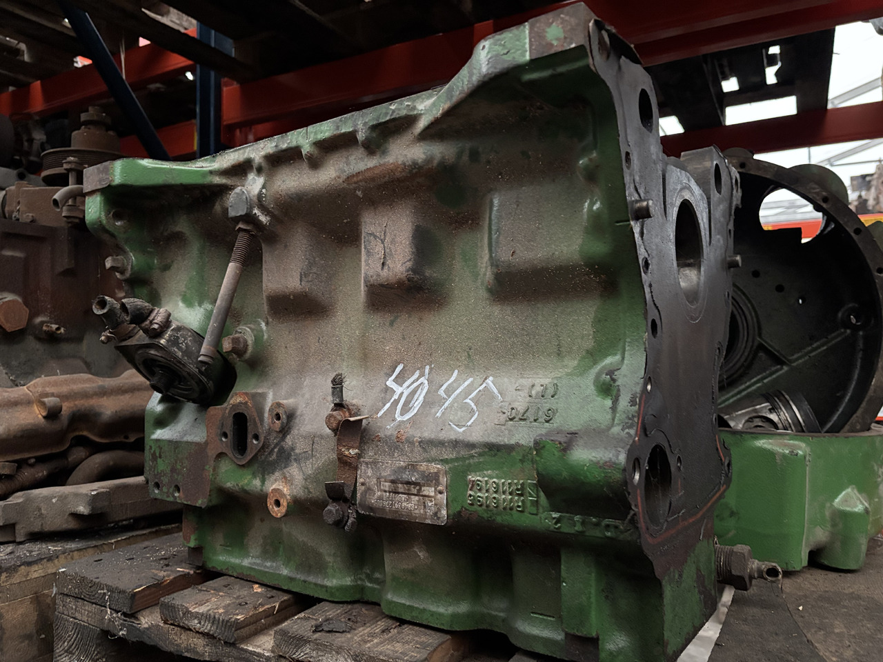 John Deere 4039TF 4045 R116195 R11619 R121421 Blok Silnika Tłoki Obudowa Koła Zamachowego CZĘŚCI - Blok cylindrów do Maszyn rolniczych: zdjęcie 1 John Deere 4039TF 4045 R116195 R11619 R121421 Blok Silnika Tłoki Obudowa Koła Zamachowego CZĘŚCI - Blok cylindrów do Maszyn rolniczych: zdjęcie 1