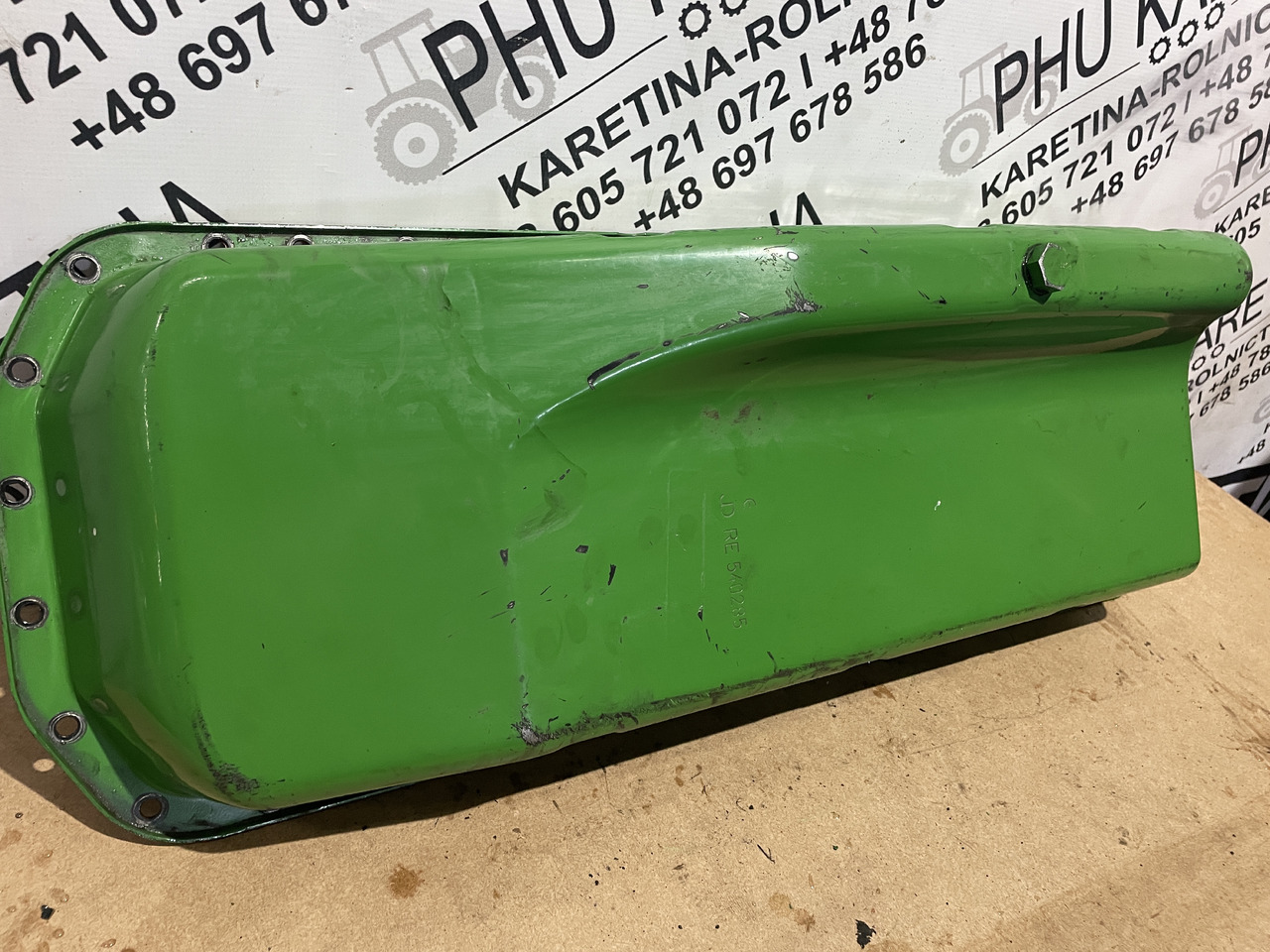 John Deere 6068 - miska olejowa RE540285 - Miska olejowa do Maszyn rolniczych: zdjęcie 2 John Deere 6068 - miska olejowa RE540285 - Miska olejowa do Maszyn rolniczych: zdjęcie 2