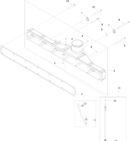 John Deere 9470RX - Wlot powietrza RE534084 (Silnik) - Układ dolotowy do Traktorów rolniczych: zdjęcie 1 John Deere 9470RX - Wlot powietrza RE534084 (Silnik) - Układ dolotowy do Traktorów rolniczych: zdjęcie 1