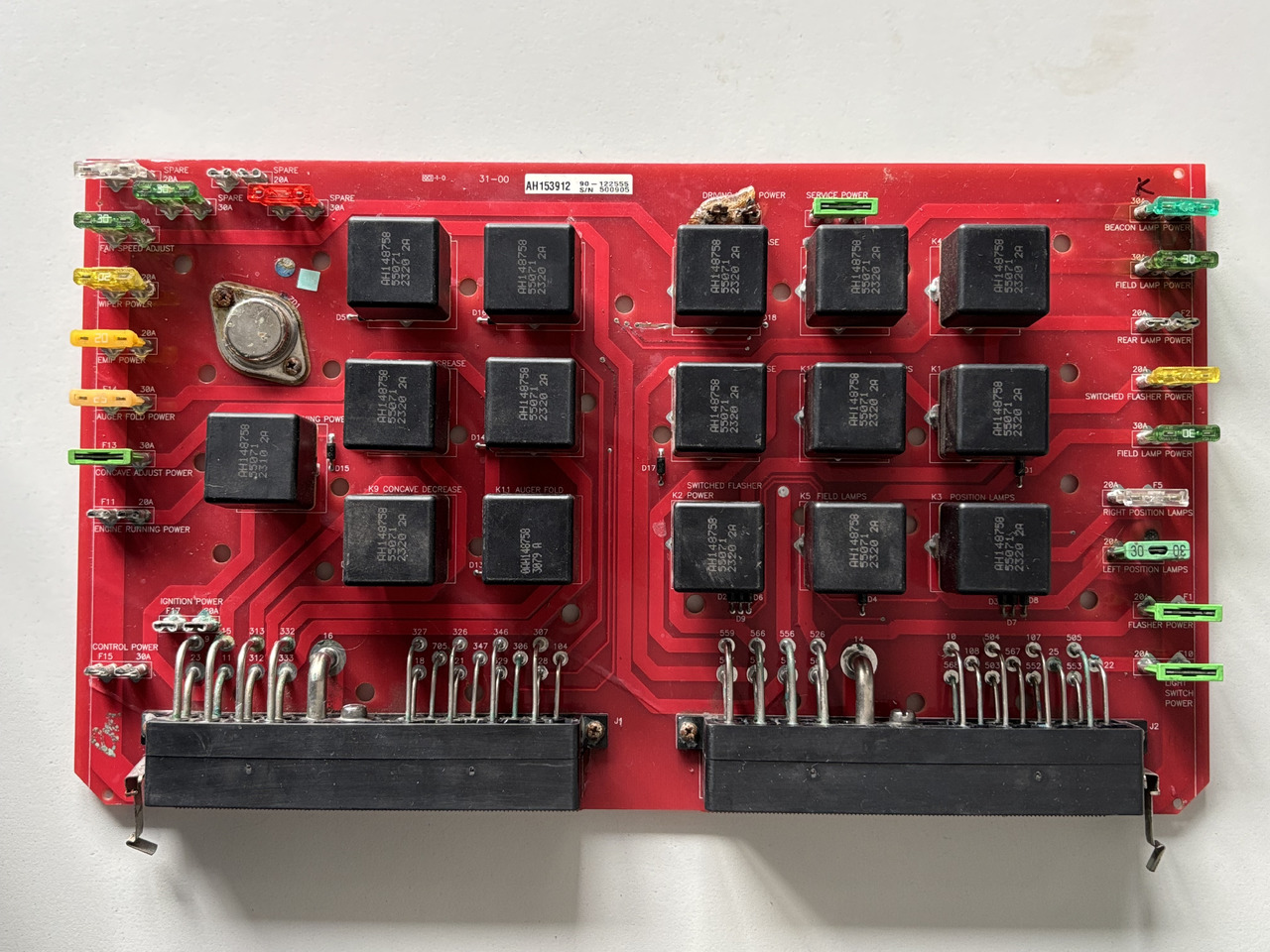 John Deere CTS AH153912 122555 Płyta bezpieczników - Bezpiecznik do Maszyn rolniczych: zdjęcie 1 John Deere CTS AH153912 122555 Płyta bezpieczników - Bezpiecznik do Maszyn rolniczych: zdjęcie 1