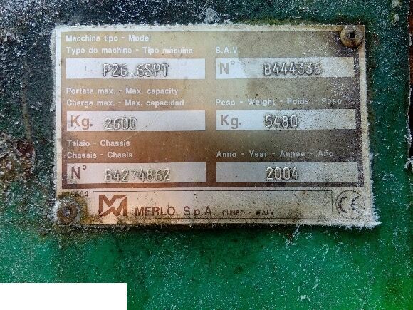 ŁADOWARKA TELESKOPOWA Merlo p26.6 spt - CZĘŚCI - Most Tylny - Tylny most do Ładowarek teleskopowych: zdjęcie 5 ŁADOWARKA TELESKOPOWA Merlo p26.6 spt - CZĘŚCI - Most Tylny - Tylny most do Ładowarek teleskopowych: zdjęcie 5