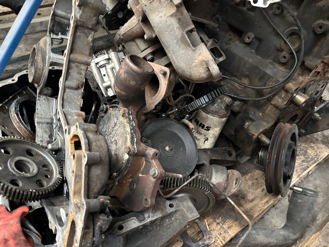 Manitou MLT 634-120 Perkins Silnik Blok Tryby Koło Pasowe Pokrywa Wał Korbowy CZĘŚCI - Wał korbowy do Maszyn rolniczych: zdjęcie 5 Manitou MLT 634-120 Perkins Silnik Blok Tryby Koło Pasowe Pokrywa Wał Korbowy CZĘŚCI - Wał korbowy do Maszyn rolniczych: zdjęcie 5