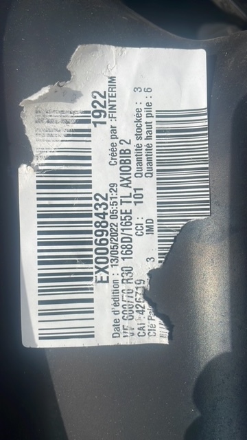 Opona Michelin 600/70r30 , 168D/165E TL Axiobib 2 - Opona do Maszyn rolniczych: zdjęcie 3 Opona Michelin 600/70r30 , 168D/165E TL Axiobib 2 - Opona do Maszyn rolniczych: zdjęcie 3