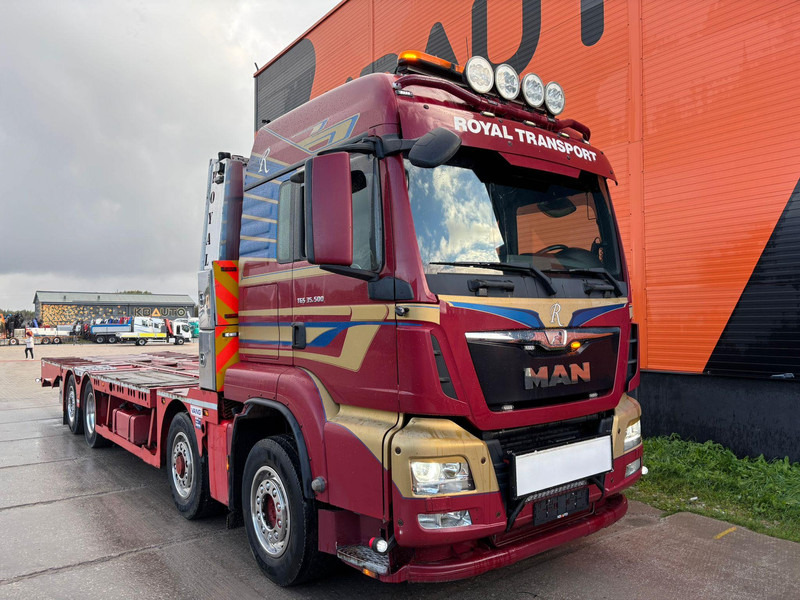 MAN TGS 35.480 8x4H-6 HYDRODRIVE / PLATFORM L=9160 mm / WINCH - Ciężarówka do przewozu samochodów: zdjęcie 4 MAN TGS 35.480 8x4H-6 HYDRODRIVE / PLATFORM L=9160 mm / WINCH - Ciężarówka do przewozu samochodów: zdjęcie 4