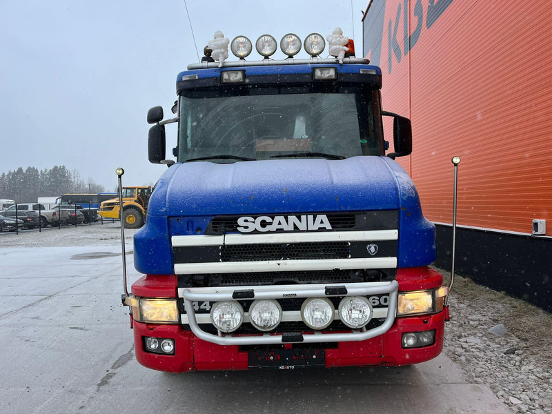 Scania T 144 460 6x2 V8 TORPEDO / FULL STEEL / DRUM BRAKES / BIG AXLE / BOX L=4701 mm - Wywrotka: zdjęcie 3 Scania T 144 460 6x2 V8 TORPEDO / FULL STEEL / DRUM BRAKES / BIG AXLE / BOX L=4701 mm - Wywrotka: zdjęcie 3