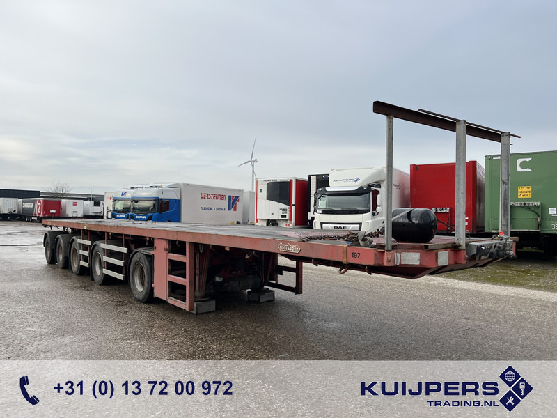 Nooteboom OVB-90-05 / 5 axle 12 Ton Hydraulic / BPW Drum / Ballast Trailer - Naczepa platforma/ Burtowa: zdjęcie 1 Nooteboom OVB-90-05 / 5 axle 12 Ton Hydraulic / BPW Drum / Ballast Trailer - Naczepa platforma/ Burtowa: zdjęcie 1