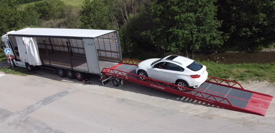 AZ RAMP EASY-XL 8 mobile loading ramp - Rampa załadunkowa: zdjęcie 2 AZ RAMP EASY-XL 8 mobile loading ramp - Rampa załadunkowa: zdjęcie 2