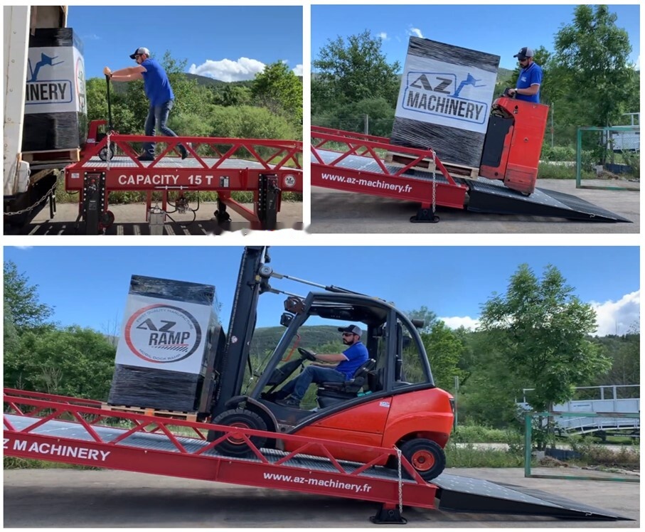 AZ RAMP STAR-10-XL mobile loading ramp - Rampa załadunkowa: zdjęcie 1 AZ RAMP STAR-10-XL mobile loading ramp - Rampa załadunkowa: zdjęcie 1