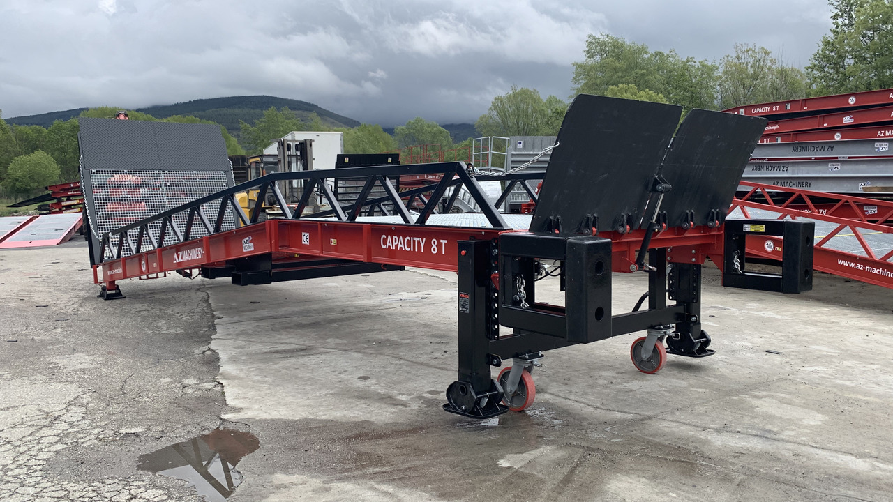 AZ RAMP STAR- 8T mobile loading ramp - Rampa załadunkowa: zdjęcie 2 AZ RAMP STAR- 8T mobile loading ramp - Rampa załadunkowa: zdjęcie 2
