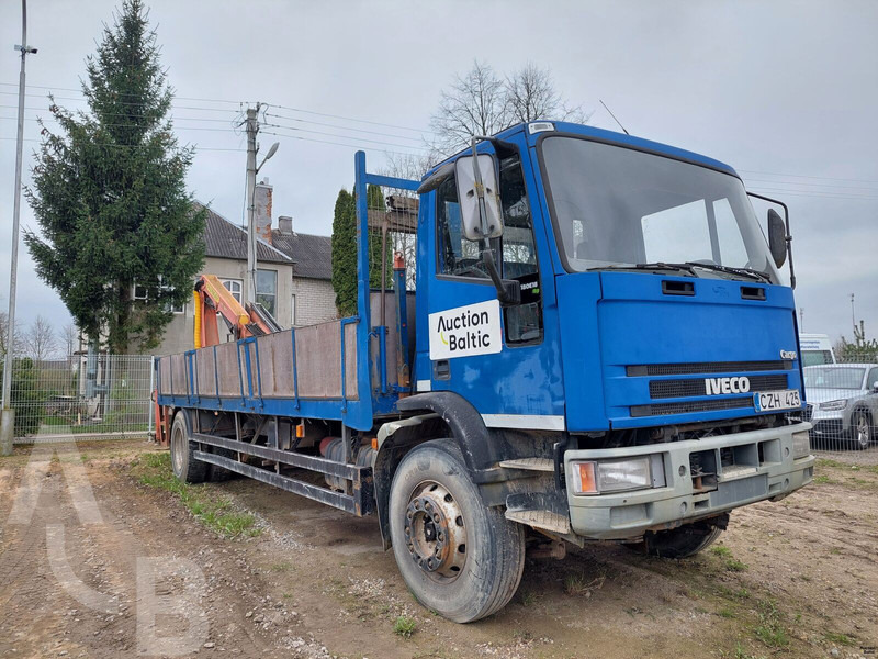 Iveco 180E18 - Samochód ciężarowy skrzyniowy/ Platforma, Samochod ciężarowy z HDS: zdjęcie 1 Iveco 180E18 - Samochód ciężarowy skrzyniowy/ Platforma, Samochod ciężarowy z HDS: zdjęcie 1