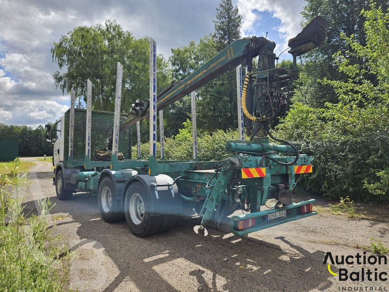 Scania R 124 GB - Przyczepa leśna: zdjęcie 4 Scania R 124 GB - Przyczepa leśna: zdjęcie 4