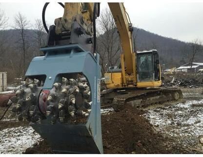 Nowy Osprzęt do Koparek AME Double Drum Cutter Bucket: zdjęcie 6