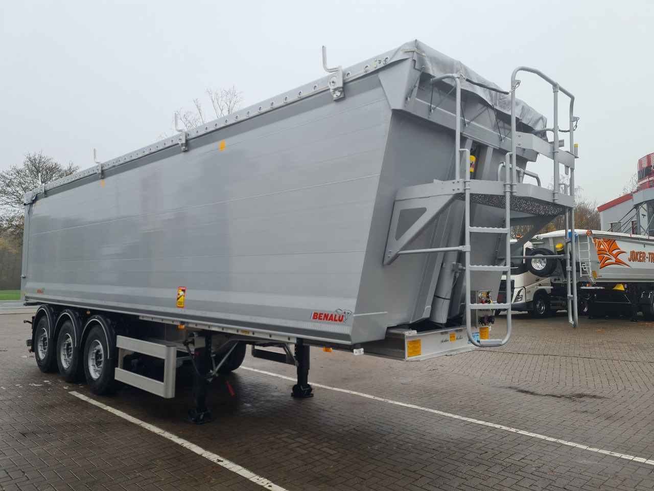 Benalu Bulkliner S 95 Schlammdicht - Naczepa wywrotka: zdjęcie 2 Benalu Bulkliner S 95 Schlammdicht - Naczepa wywrotka: zdjęcie 2