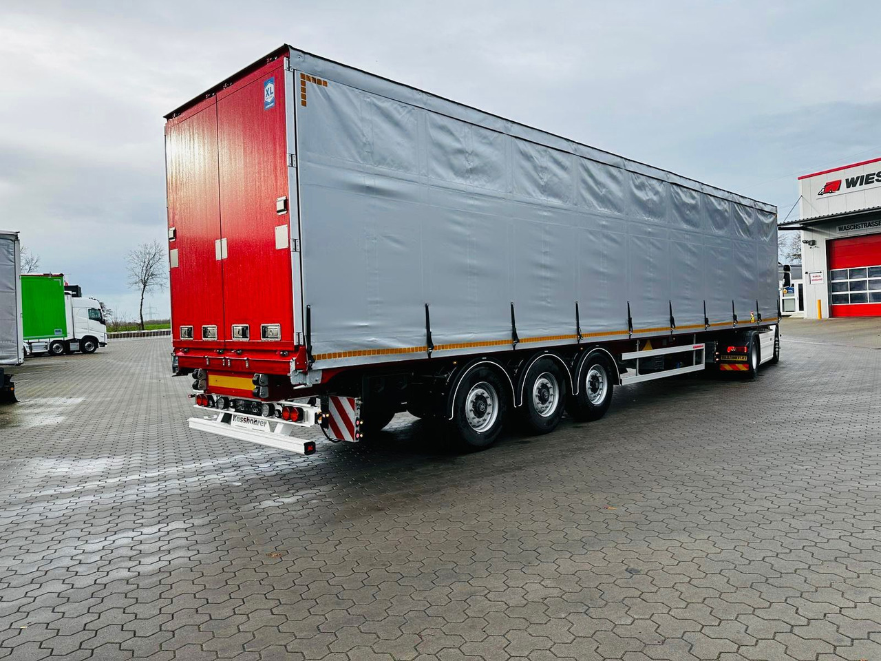 Kässbohrer K.SPO Pritsche Plane - Libner Open Box - Naczepa plandeka: zdjęcie 3 Kässbohrer K.SPO Pritsche Plane - Libner Open Box - Naczepa plandeka: zdjęcie 3