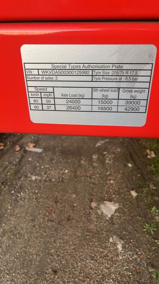 Kässbohrer KSLA RJ Mega Jumbo Tieflader tele Wie Neu - Naczepa niskopodwoziowa: zdjęcie 4 Kässbohrer KSLA RJ Mega Jumbo Tieflader tele Wie Neu - Naczepa niskopodwoziowa: zdjęcie 4