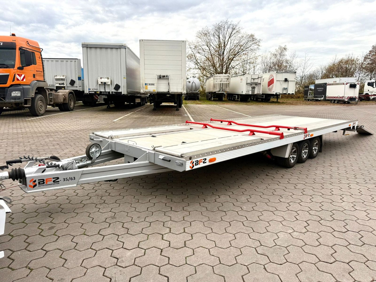 Ciężarówka do przewozu samochodów Mercedes-Benz Atego 918L Autotransporter mit BFZ Anhänger: zdjęcie 10