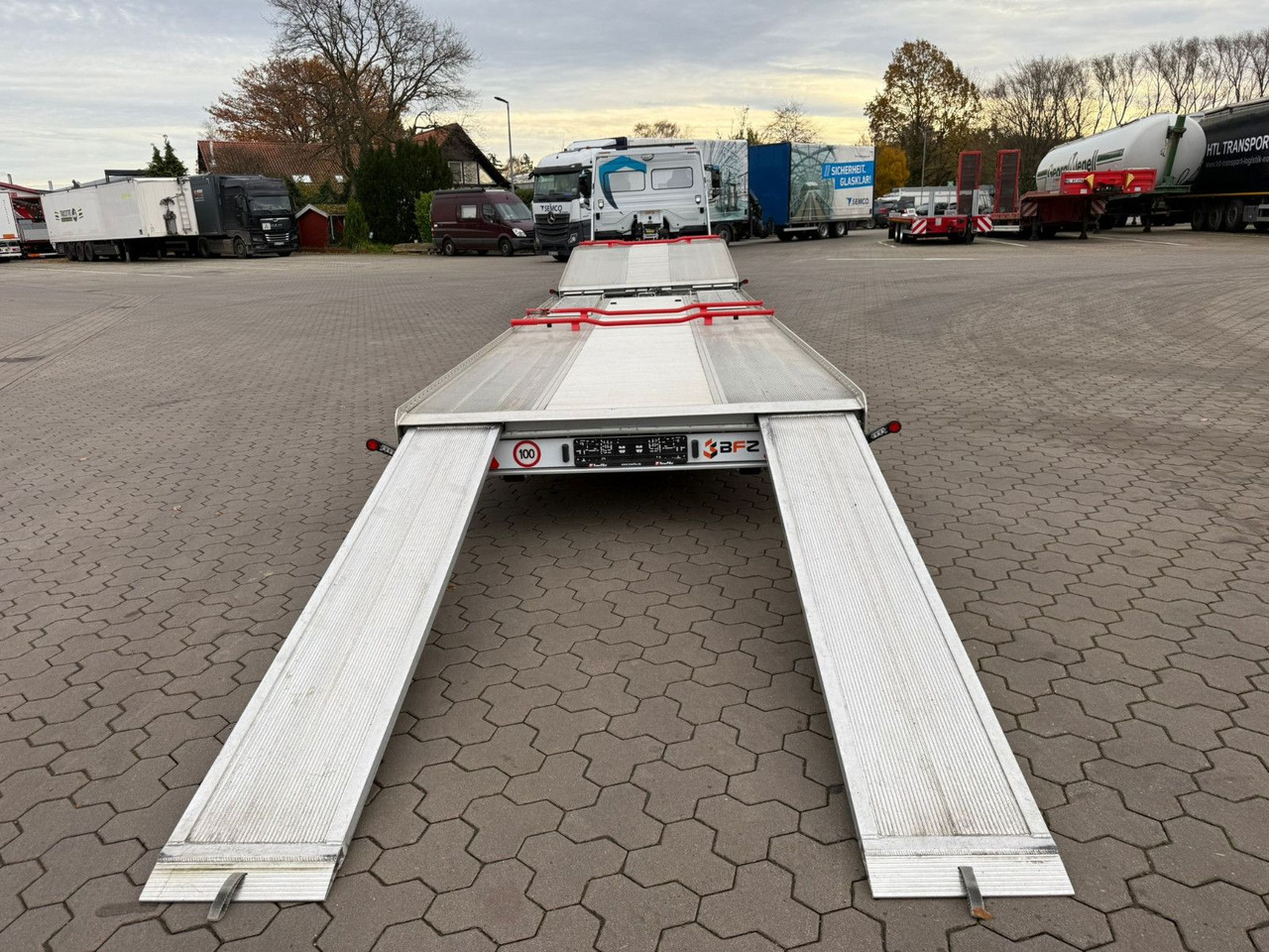 Ciężarówka do przewozu samochodów Mercedes-Benz Atego 918L Autotransporter mit BFZ Anhänger: zdjęcie 18